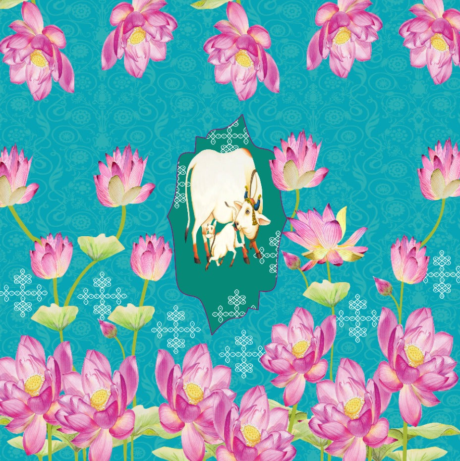 Pichwai Art Backdrop