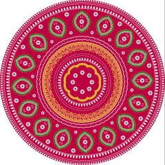 Digital Round Table Cover