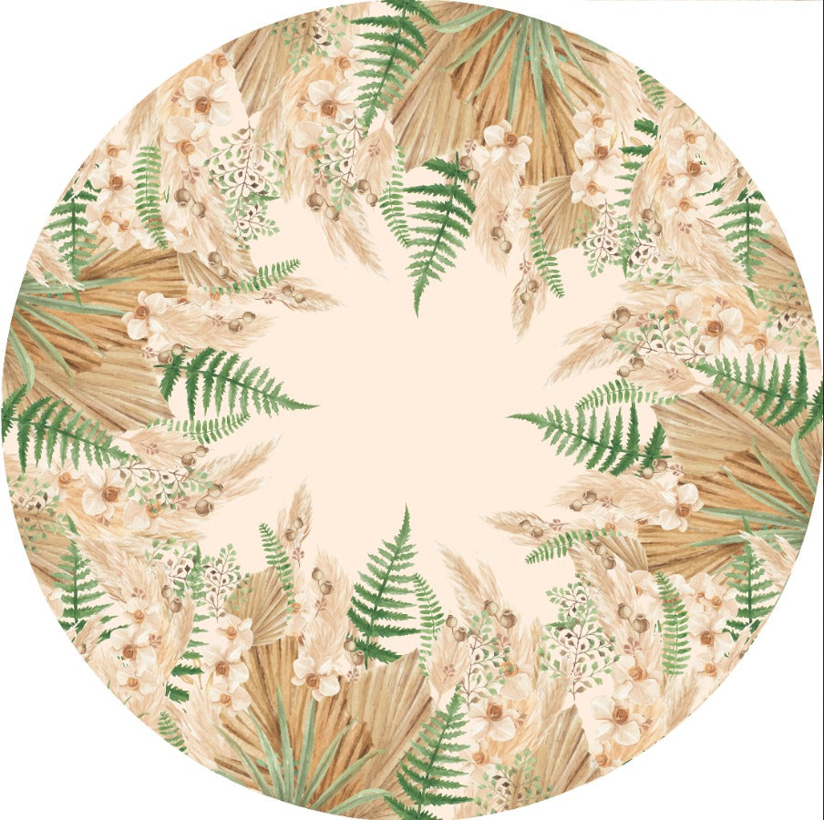 Digital Round Table Cover