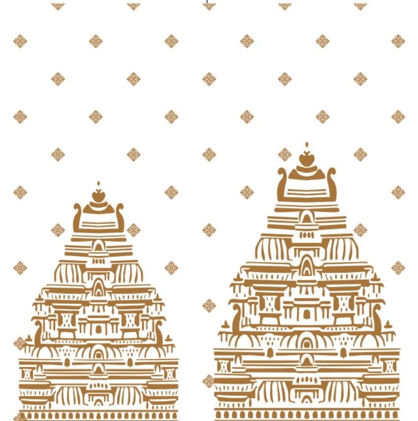 Golden Temple Heritage Backdrop