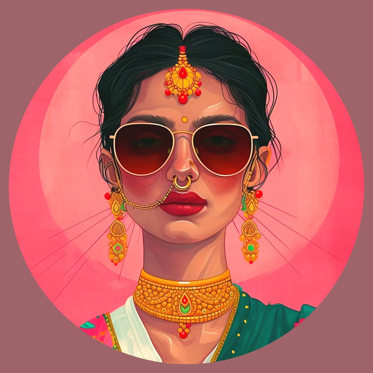 Desi Swag Bridal Pop Backdrop