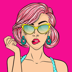 Pink Pop Glam Diva Backdrop