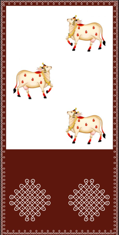 Kamdhenu Kolam Heritage Scroll