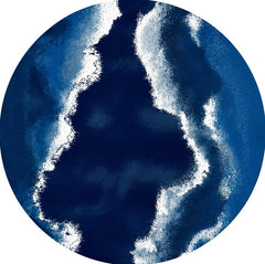 Midnight Ocean Tide Table Cover