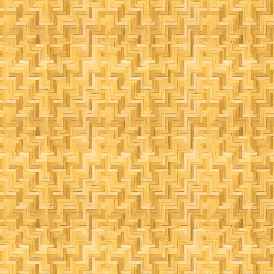Golden Cane Weave Backdrop