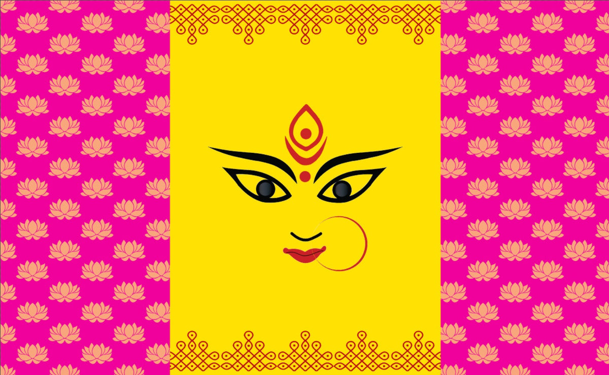 Shakti Drishti Lotus Backdrop