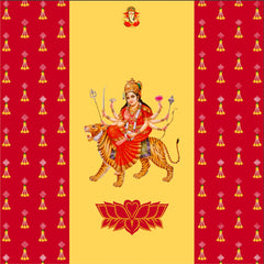Maa Durga Mangal Shakti Backdrop