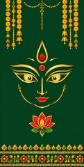 Maa Shakti Divine Drishti Scroll