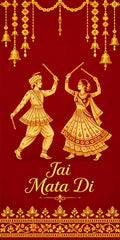 Jai Mata Di Dandiya Shakti Scroll