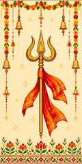 Divine Trishul Shakti Scroll