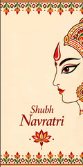 Shubh Navratri Divine Grace Scroll
