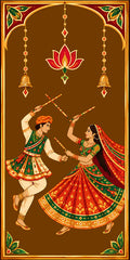 Royal Dandiya Darbar Scroll