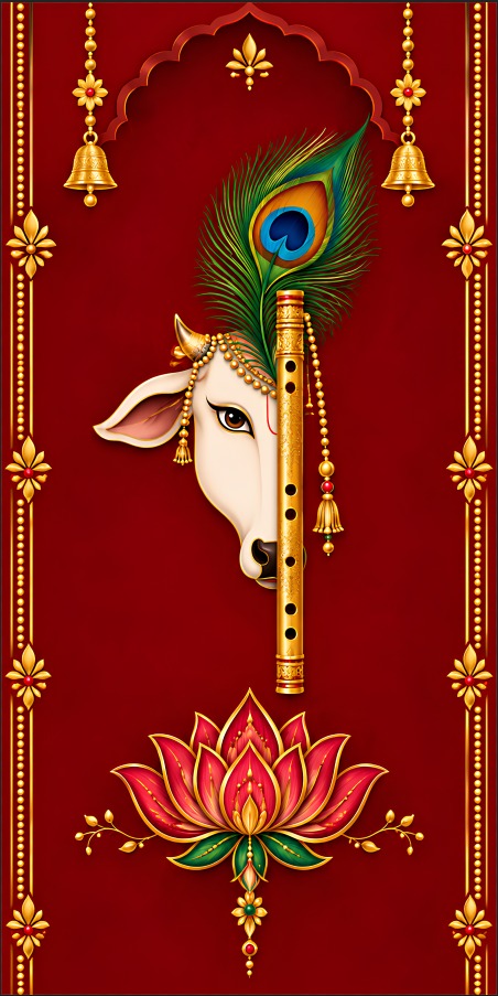 Krishna Madhurya Divine Scroll