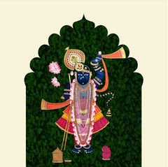 Shrinathji Hariyali Darshan Backdrop