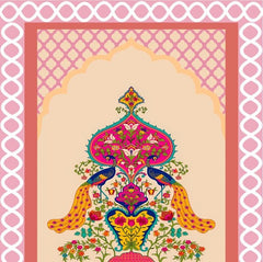 Gulabi Mayur Garden Backdrop