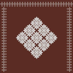 Heritage Kolam Mandala Backdrop