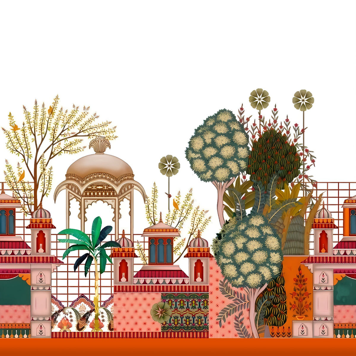 Royal Garden Pavilion Bakdrop