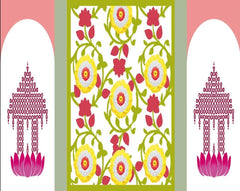 Lotus Jharokha Festive Backdrop