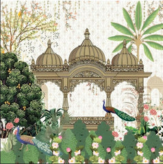 Peacock Botanical Garden Backdrop