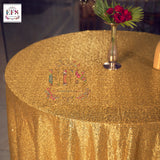 Yellow Shimmer Table Cover