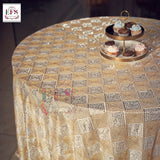 Sequin embroidery Table Covers