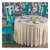 A Golden Floral table cover