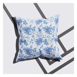 A Square Cushion cover in a detailed Floral Design