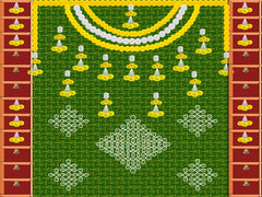 An Authentic South Indian Backdrop.