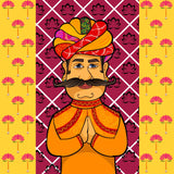 Rajasthani Welcoming Backdrop