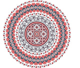 A Red & Blue Mandala Overlay.