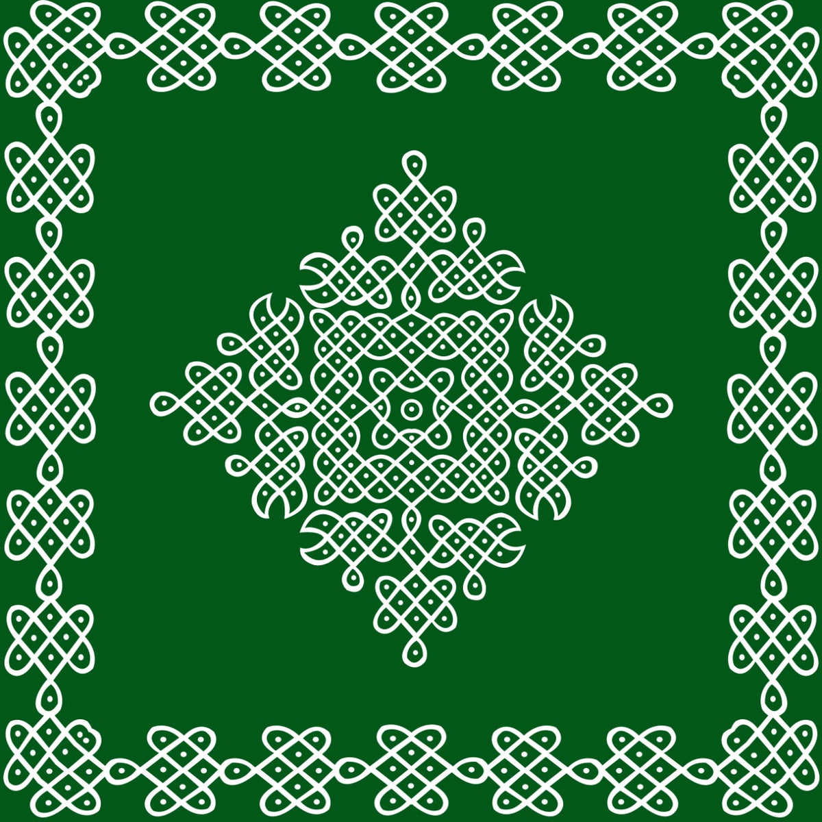 Rangoli Backdrop