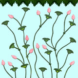 Lotus print Backdrop