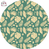 Tropical design table cover