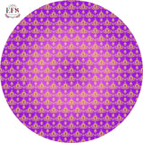 The lavender theme table cover